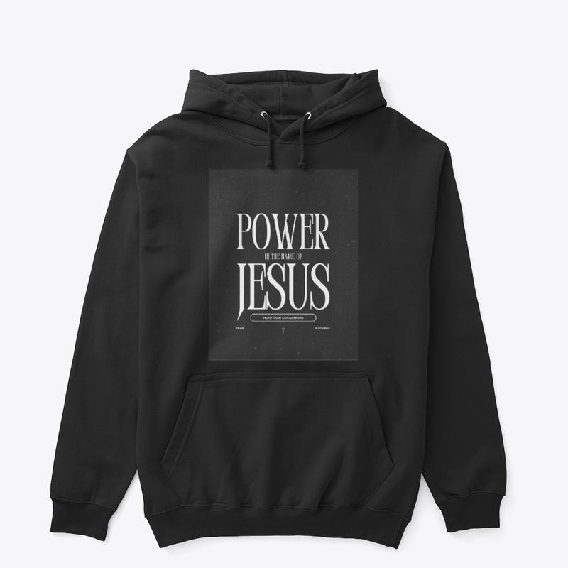 Power unto Jesus merch for T-shirts