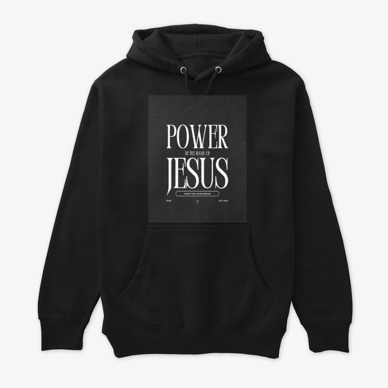 Power unto Jesus merch for T-shirts