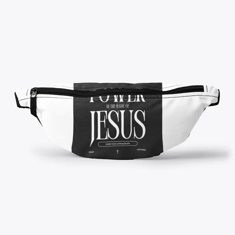 Power unto Jesus merch for bags