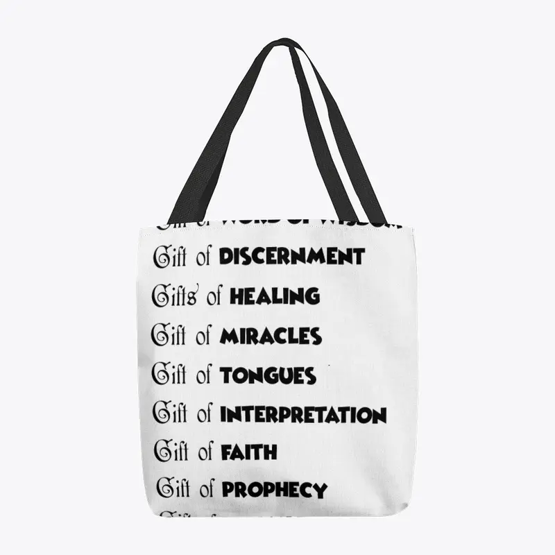 Gifts of the Spirit Design For bags