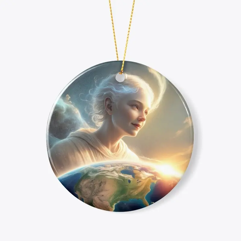 Gof and Earth Design Necklace