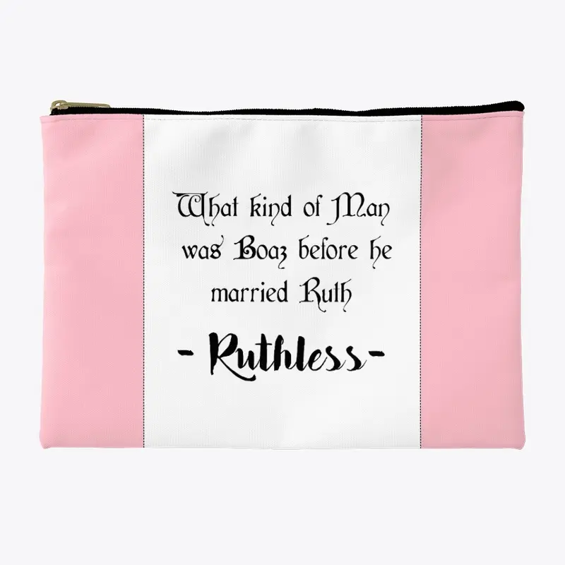 Ruthless Boaz Bag and Book design