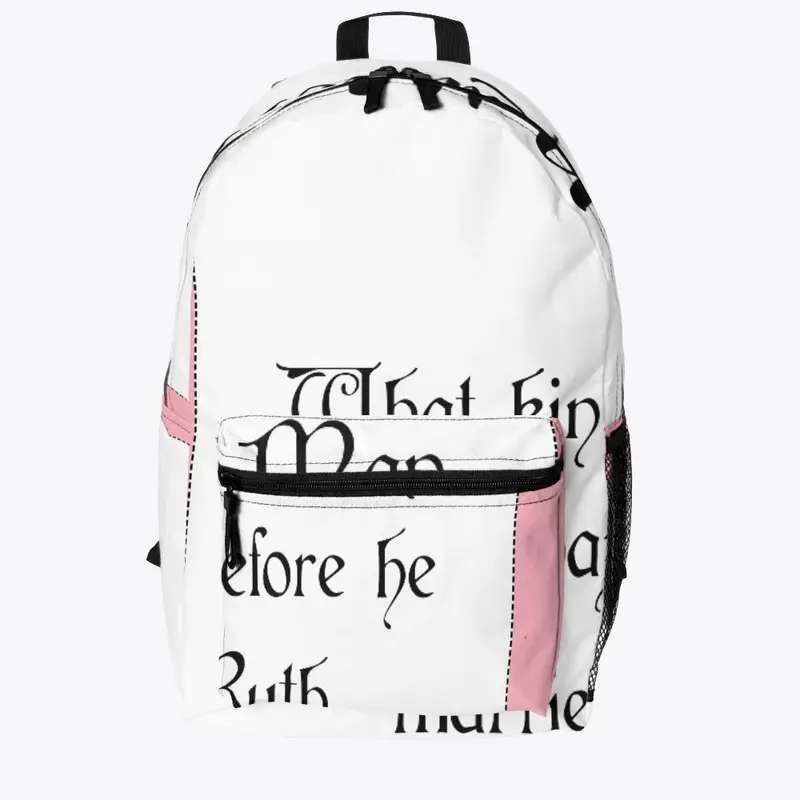 Ruthless Boaz Bag and Book design