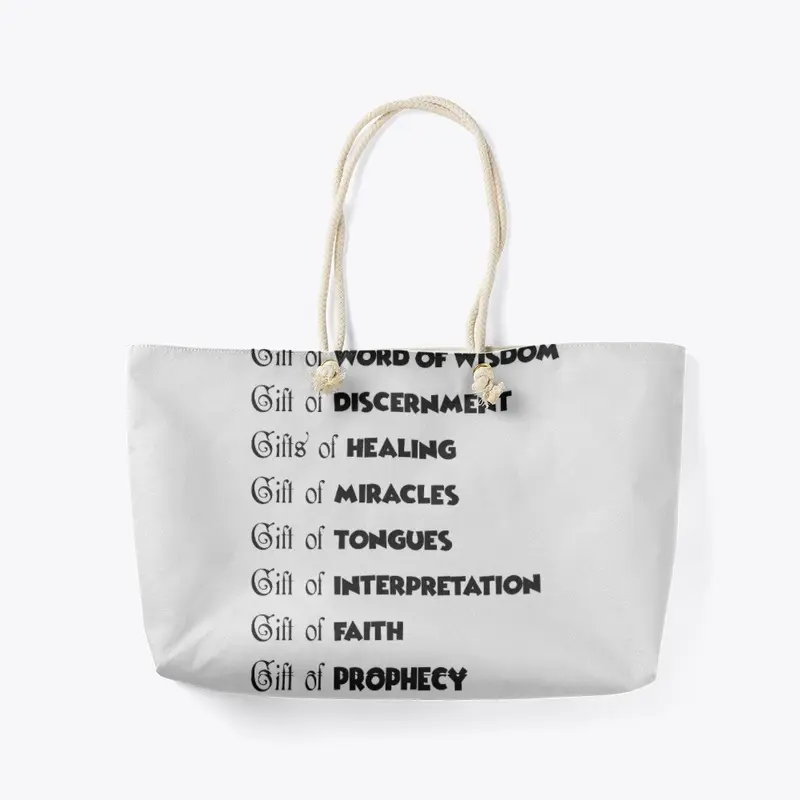 Gifts of the Spirit Design For bags