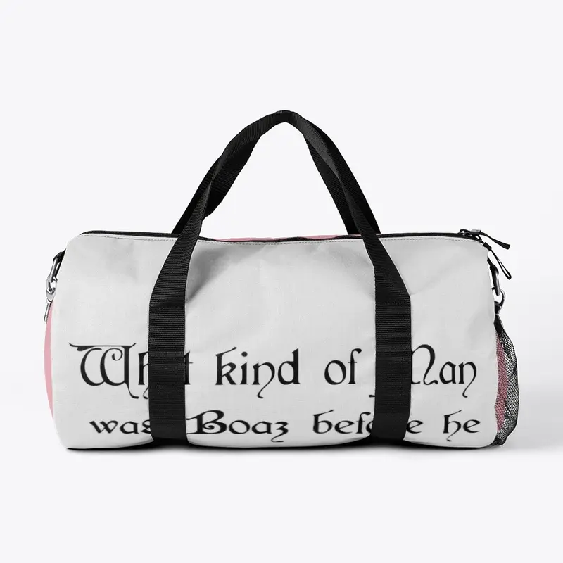 Ruthless Boaz Bag and Book design