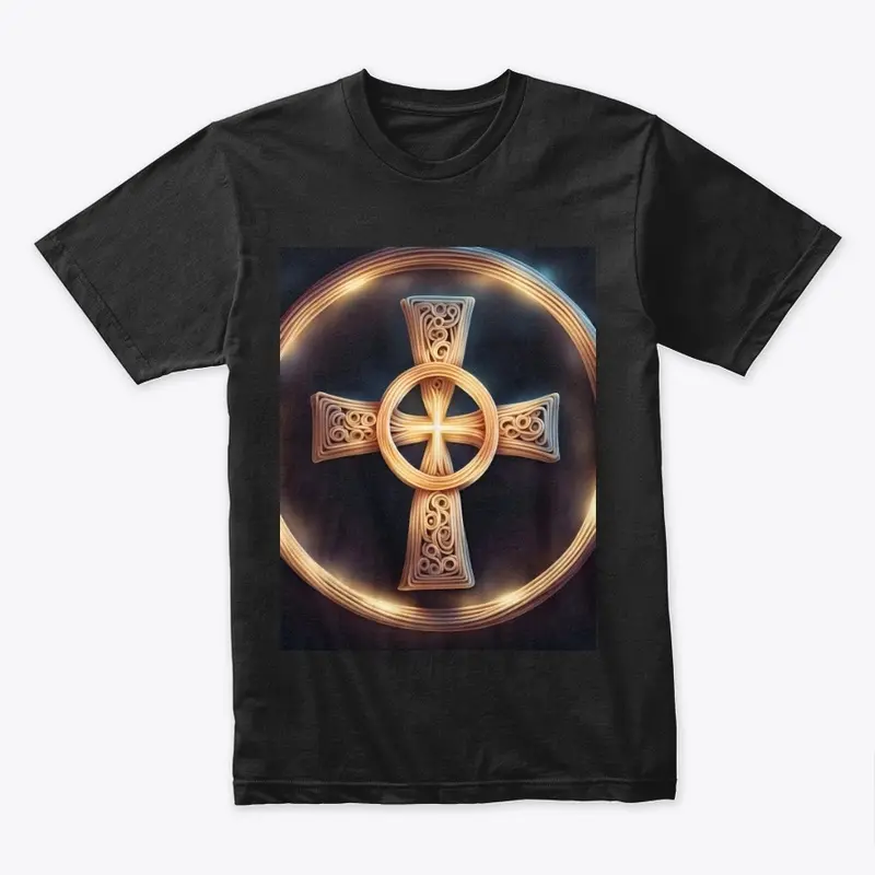 Hybrid ring-cross in noodle form merch