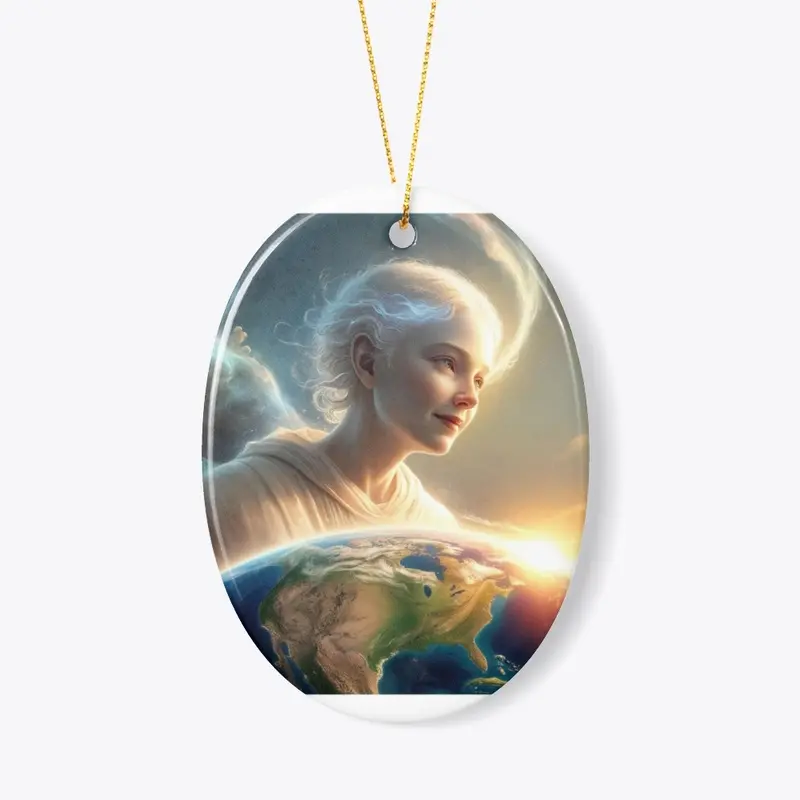 Gof and Earth Design Necklace